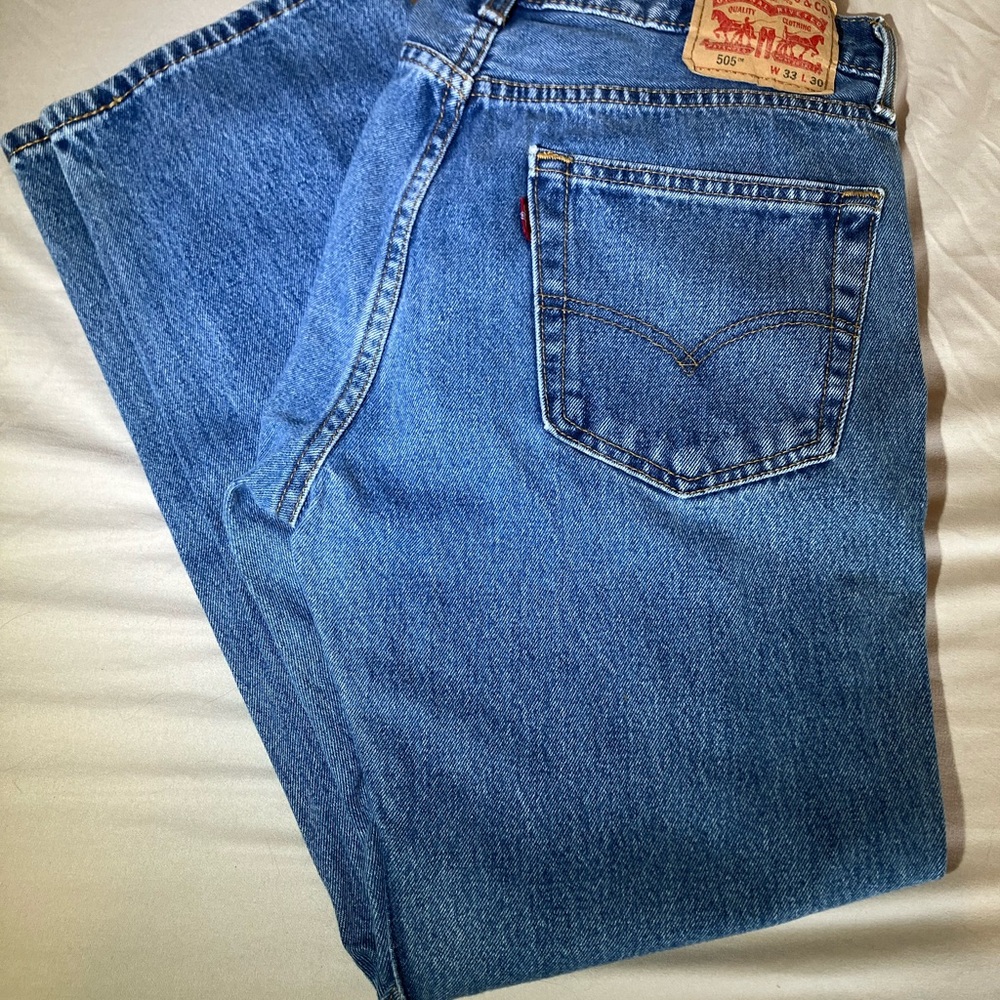Levi's Classic Blue Straight Jeans